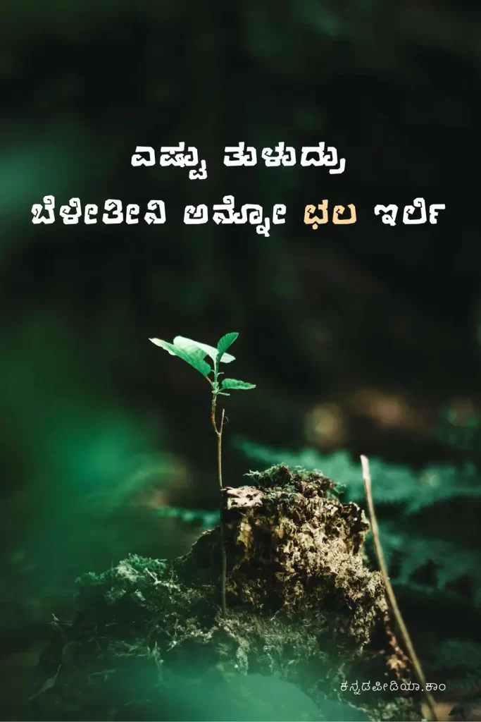 self-attitude quotes in kannada image