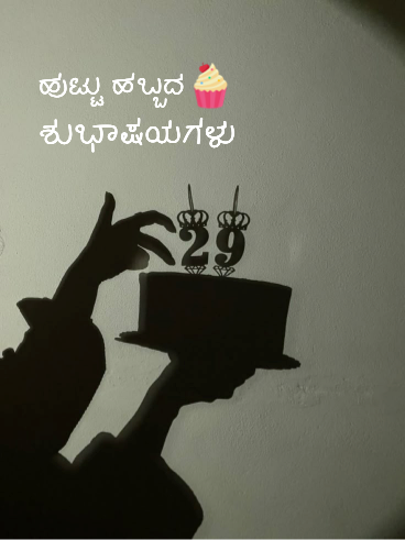 29th birthday wish kannada
