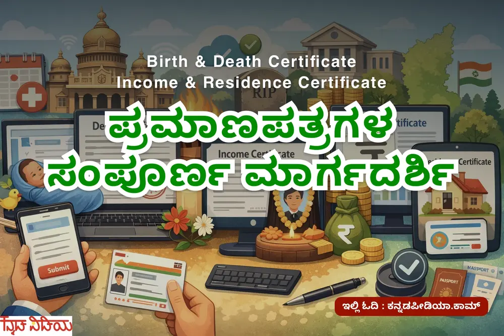 karnataka government certificate service online apply