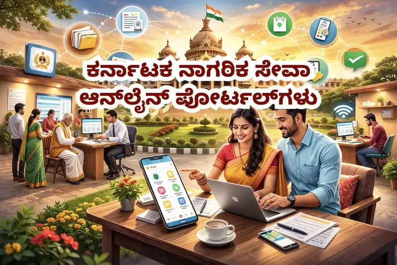 karnataka government citizen online services portals