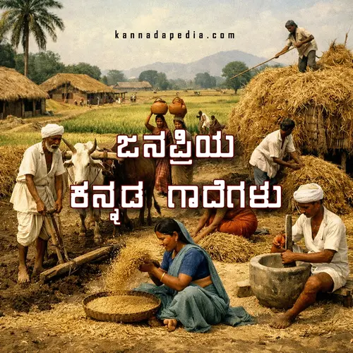 kannada gadegalu image text
