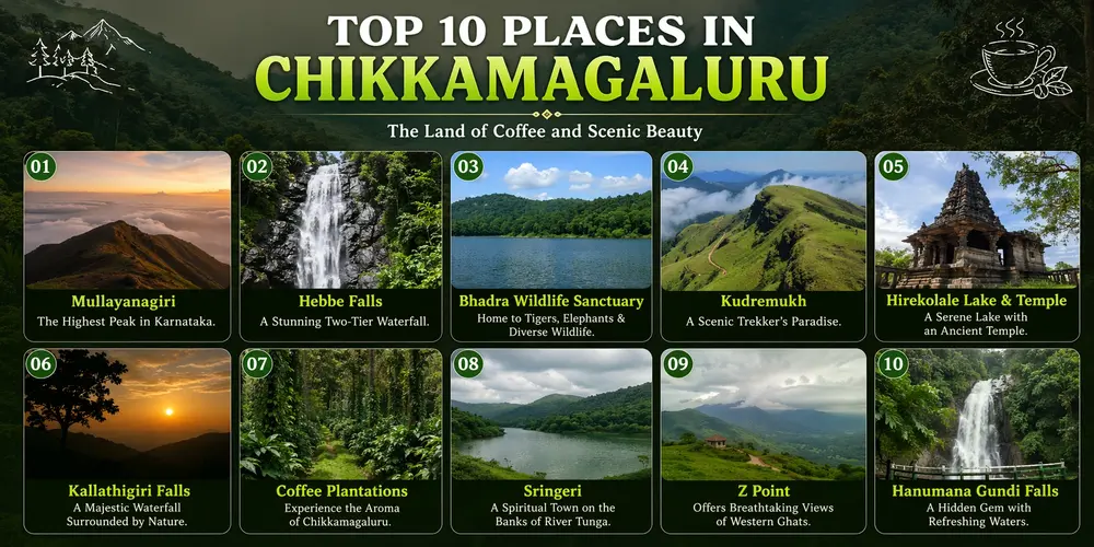 top tourist places in chikmagaluru